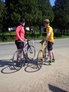 Sara Neil Bike Start