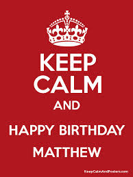 HBD Matt